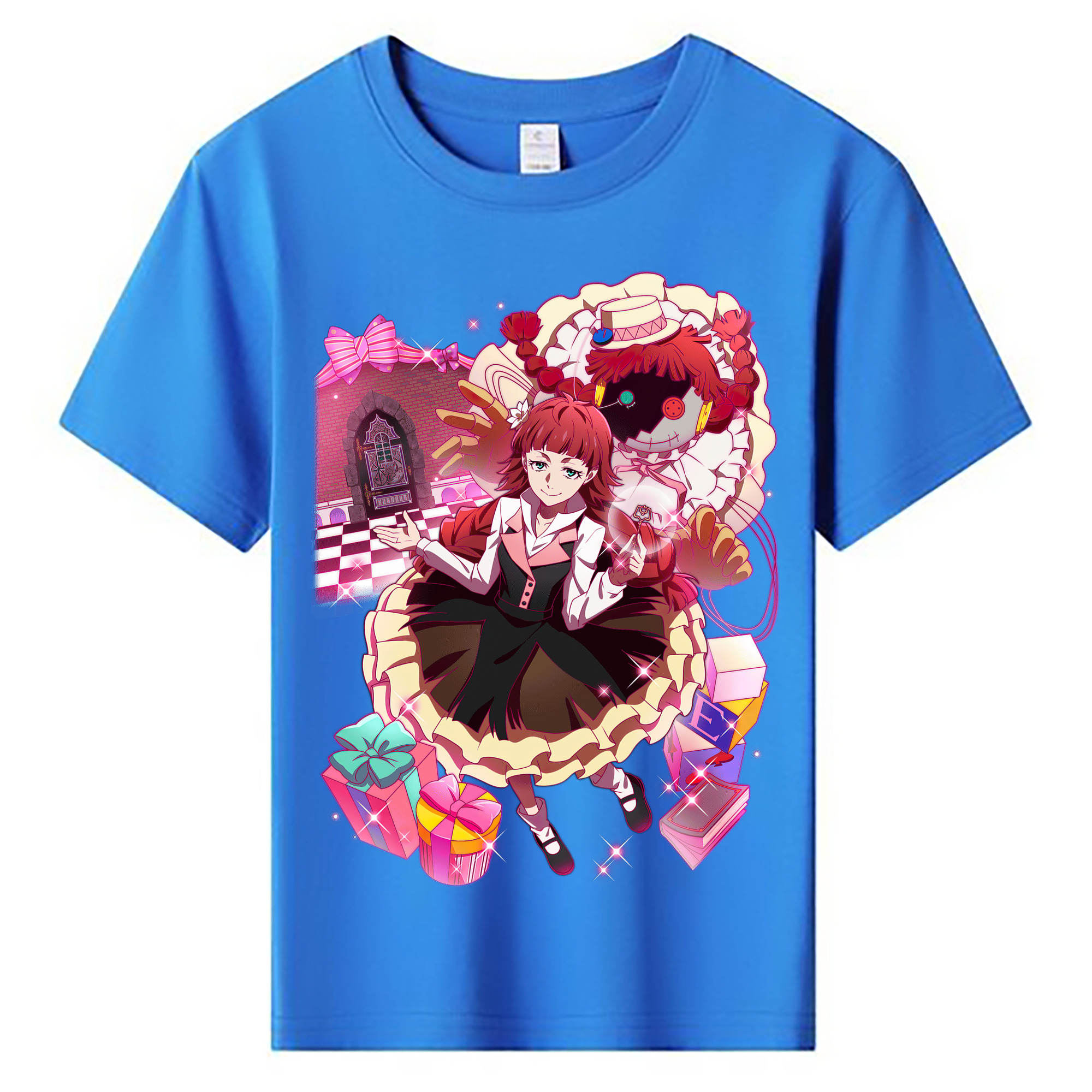 （画像用） 文豪ストレイドッグス Bungo Stray Dogs 綿100％キッズTシャツ（フロントプリント）